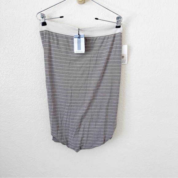 BNWT T by Alexander Wang striped skirt size large - Picture 1 of 14